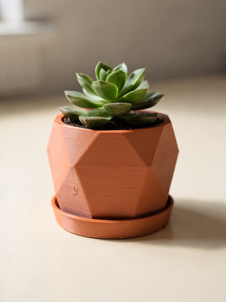 Plant Pot 4" with Drainage